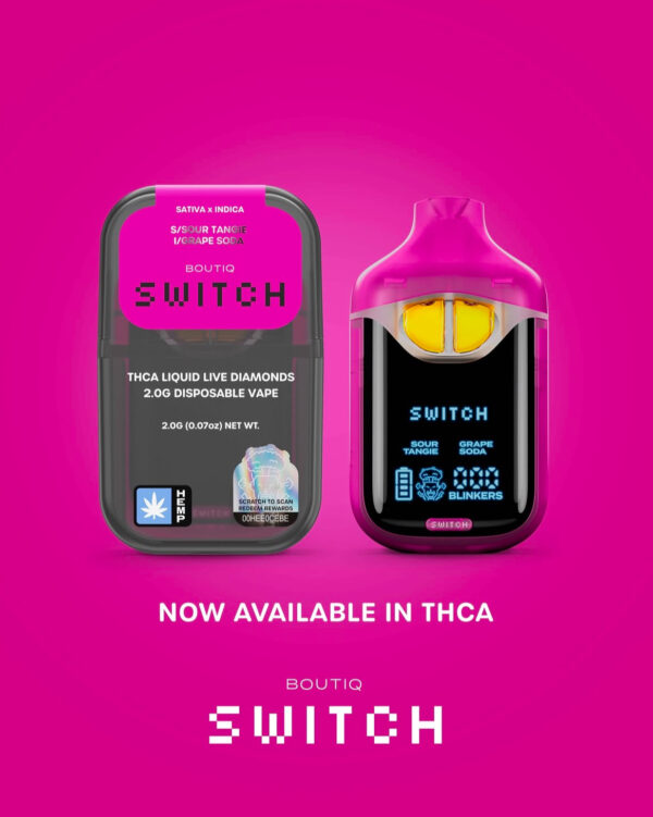 Boutiq Switch THCA- Boutiq Switch THCA Disposable- boutiq Thca | boutiqcarts.ca